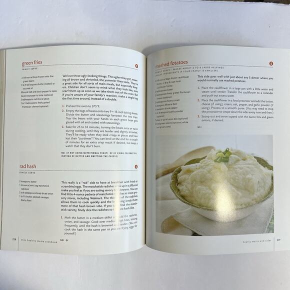Trim Healthy Mama Cookbook Eat Up and Slim Down Paperback Healthy Recipes - Picture 7 of 13